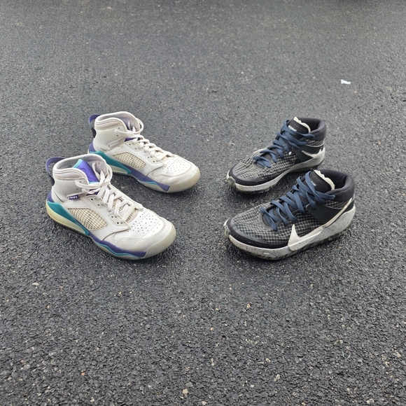 Nike Jordan Mars 270 Grape + Nike Durant KD 13 Oreo - Men sz 7.5 /Women sz 9 Lot - Picture 1 of 5